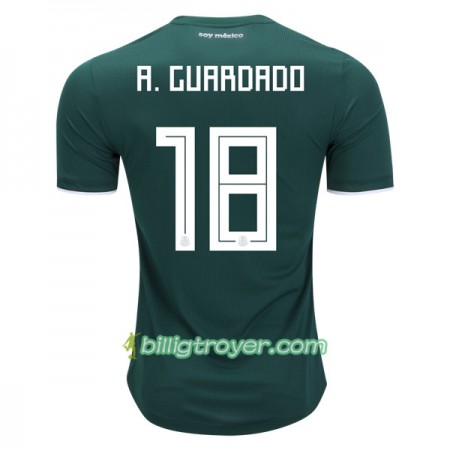 Billige Fotballdrakter Mexico A.Guardado 18 VM 2018 Hjemmedraktsett